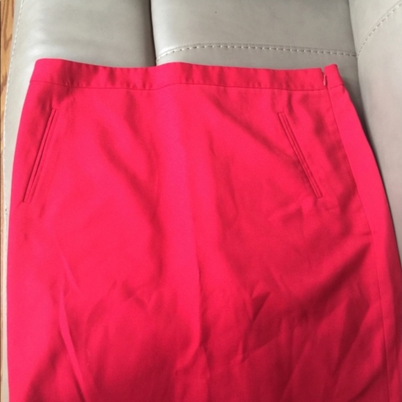 LOFT Dresses & Skirts - Red Loft Pencil Skirt